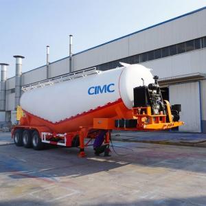 Wholesale 4 Axle fly ash pneumatic sand bulk cement tanker trailer manufacturers from china suppliers