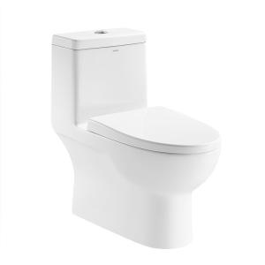 Wholesale One Piece Elongated Skirted Toilet White 3.5L S Trap 305mm from china suppliers