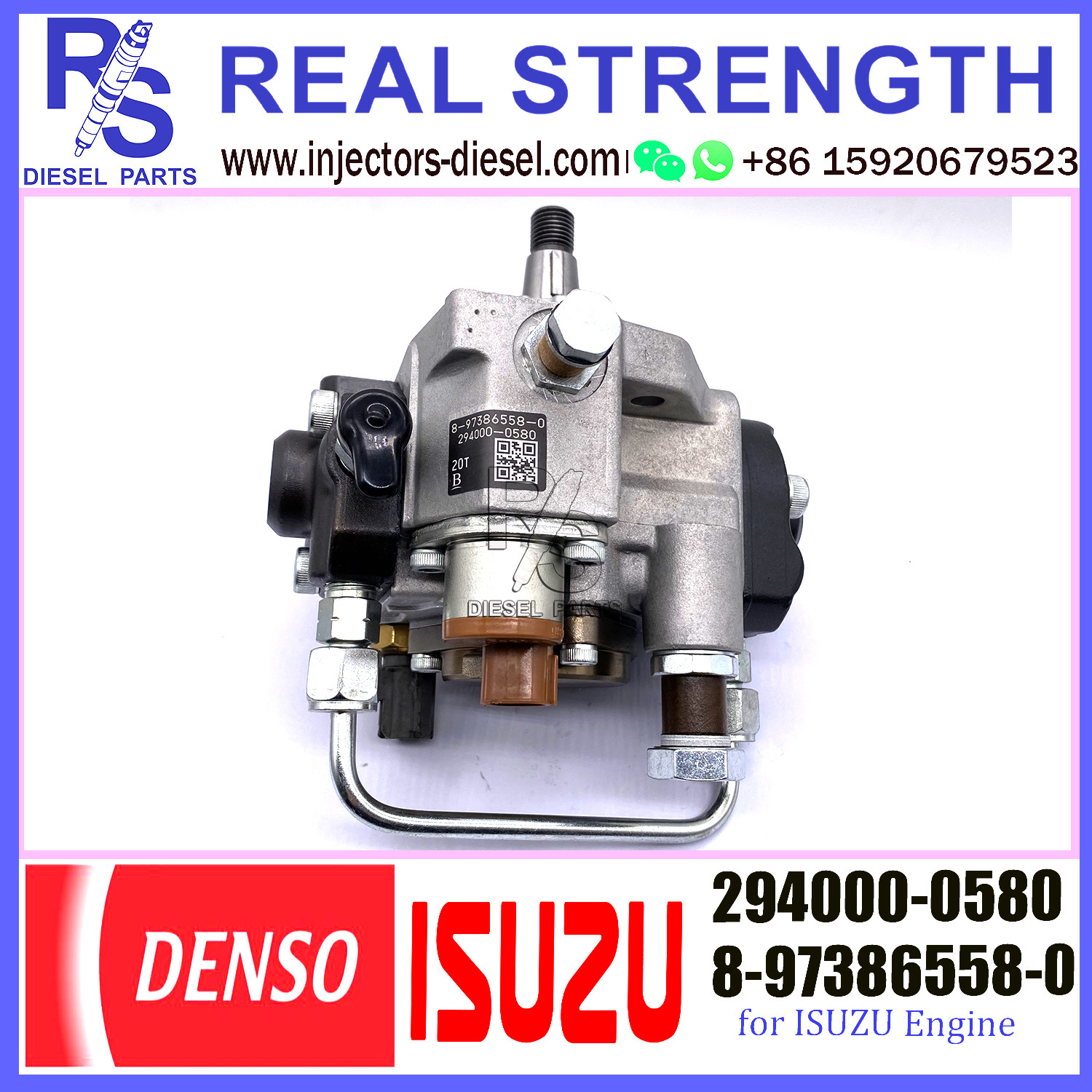 Diesel Injection Pump For Isuzu 4HK1 Engine 294000-0580 8-97386558-0 Spare Parts Fuel Pump 294000-0580 8-97386558-0