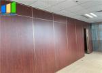 Floor To Ceiling Meeting Room Division Wooden Acoustic Partition Walls