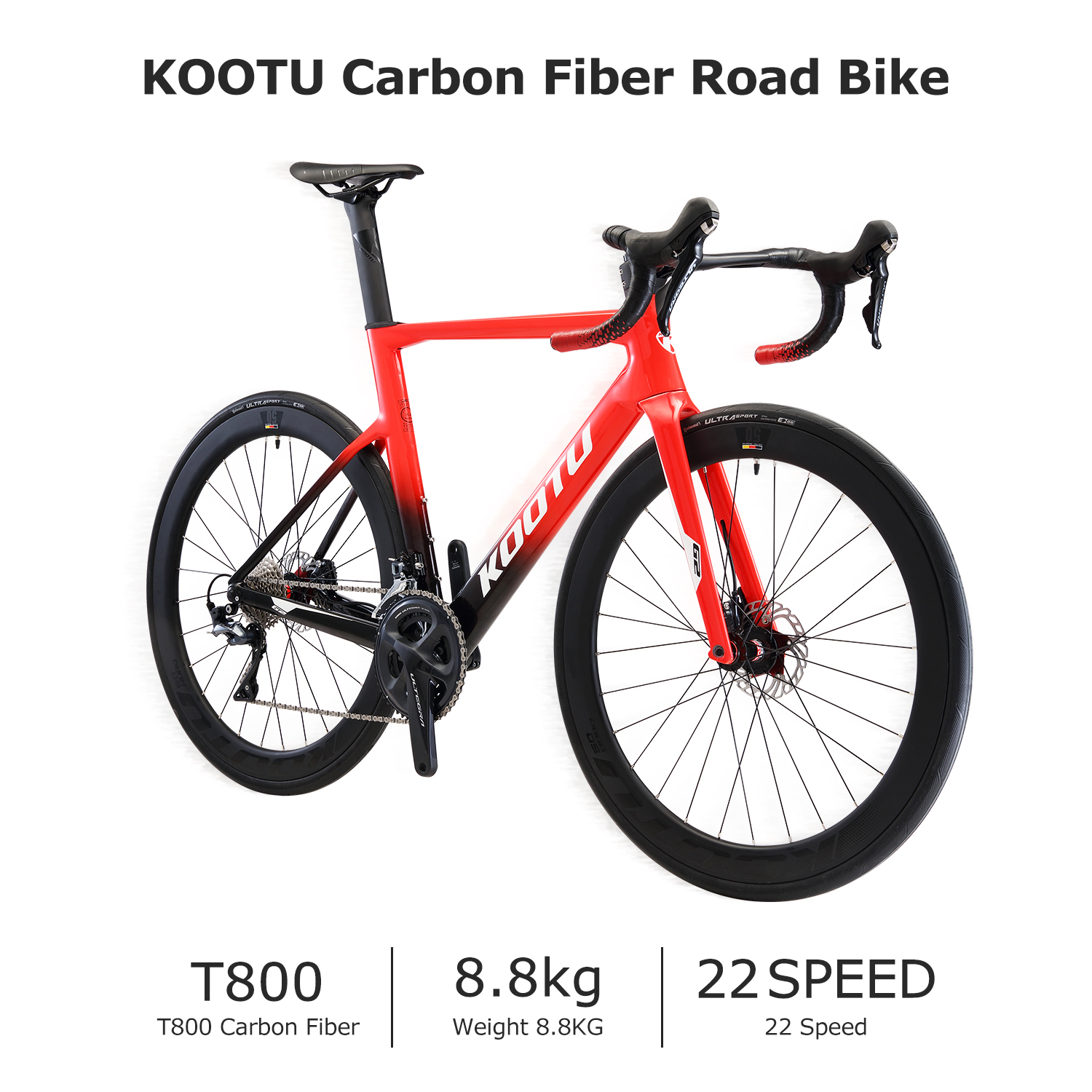 27.5'' T800 Carbon Disc Road Bike , 9kg carbon fibre foldable bicycle