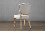 Event rental wedding chair button tufted wooden chair event linen fabric chair