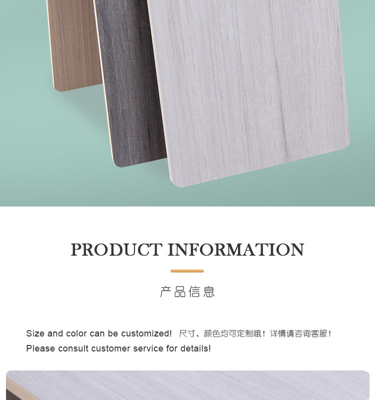 Wood Grain Wall Panels Bamboo Charcoal Wood Veneer 5mm 8mm