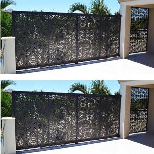 Wholesale Aluminum Modern For Home Wrought Iron Latest Main Designs Front Barn Doors Fencing Trellis Gates Others Door from china suppliers