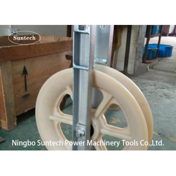 660mm Nylon Sheave 20kN Optical Fiber Cable Tools