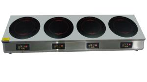 Wholesale Hotel Electromagnetic 4 Burner Countertop Commercial Induction Cookers from china suppliers