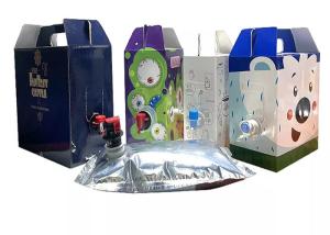 Wholesale Transparent 22L 25L 50L Aluminum Aseptic Bag In Box With Spigot For Liquid Beverage from china suppliers