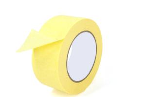 Wholesale High Adhesive Bright Yellow Crepe Paper Masking Tape from china suppliers