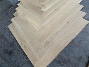 Wholesale unfinished &amp; prefinished Fishbone/herringbone French Oak Engineered wood flooring from china suppliers