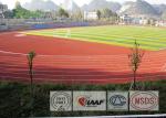 Multicolor Track And Field Track Material , PU Material Olympic Athletics Track