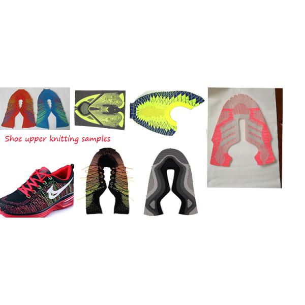 New Arrive Similar Steiger Shoes Upper Face Vamp Knitting Machine