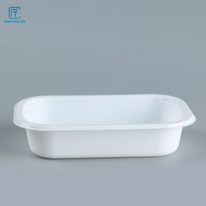 Wholesale 18*13*3cm Microwave Safe White CPET Trays Food Packaging from china suppliers