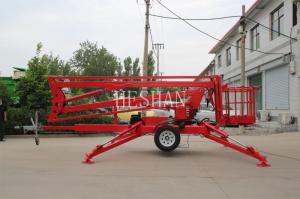 Wholesale Portable Compact Boom Lift Towable Articulated Mobile Trailer from china suppliers