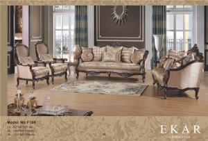 Wholesale European Classical French Carved 3 Seater Antique Sofa Set Design from china suppliers