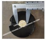 China Supping Bottom Plugs Model BW42-35H CB/T254-1997 For Water Tank With Brass