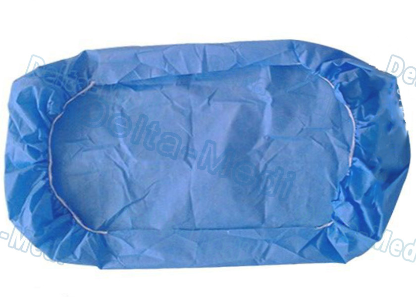 Flexible Non Woven Medical Disposable Bed Sheets / Cover Non Toxic With Elastic