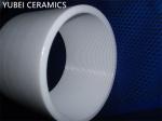White Zirconia Ceramic Ring , High Strength Zro2 Technical Ceramic Parts