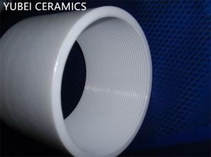 Wholesale White Zirconia Ceramic Ring , High Strength Zro2 Technical Ceramic Parts from china suppliers