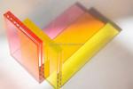 Solid Structure Orange PVB Laminated Safety Glass for Kitchen Staircase