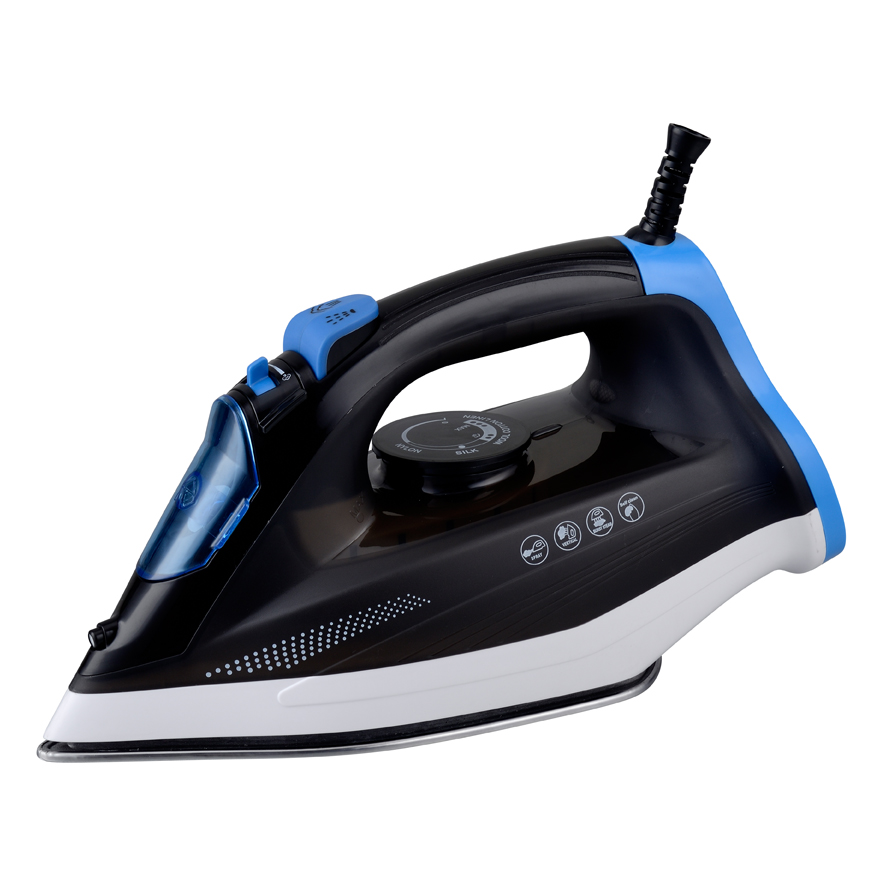3000W Heavy Steam Iron With Nano Ceramic Soleplate Precise Temperature Control