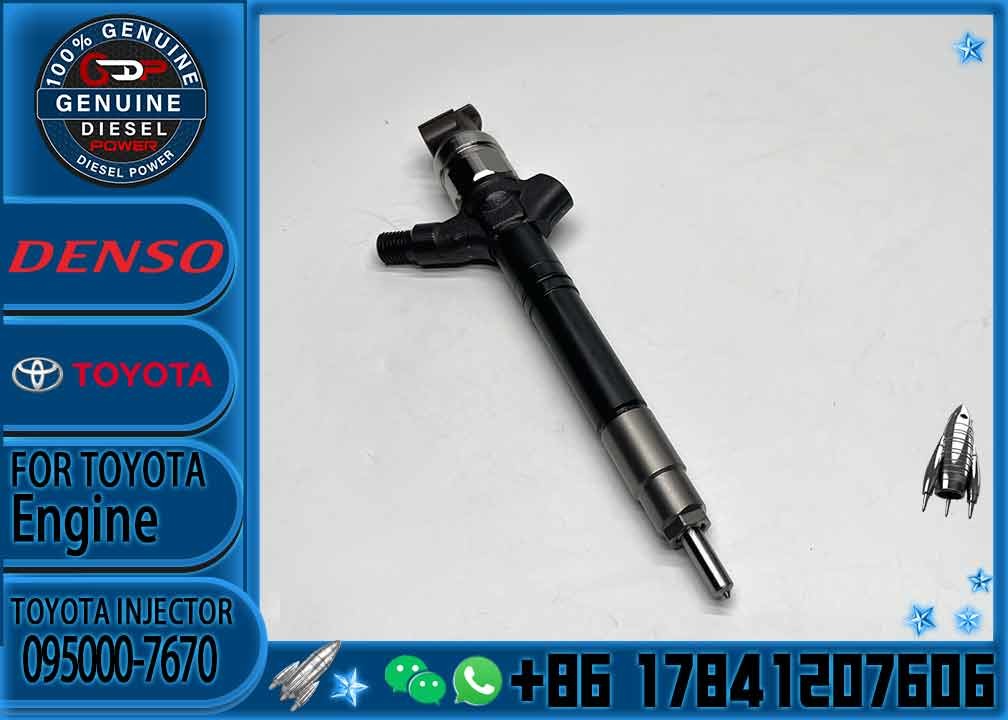 DENSO hilux diesel injector 23670-0R030 23670-0R140 23670-0R190 095000-7670