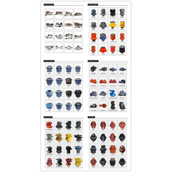Belparts Spare Parts EC290B VOE14513717 Bucket Hydraulic Cylinder Seal Kit For Crawler Excavator 6