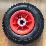 250-4 Plastic Rim Pneumatic Trolley Wheels 21CM Hand Trolley Wheels Pneumatic