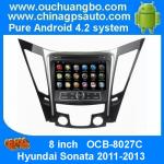 Ouchuangbo Car GPS Sat Navi for Hyundai Sonata 2011-2013 Android 4.2 DVD USB 3G
