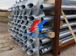 Hot Dip Galvanized Prefab Steel Ground Pile Foundation System Screw Helical