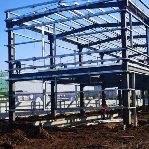 Wholesale ISO Steel Structure Workshop EPS Panel Prefabricated Steel Structure H Shaped from china suppliers