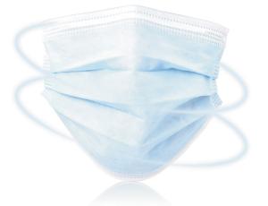 Wholesale Flexible Comfortable KN95 Earloop Face Mask Anti - Pollution With Blue And White Color from china suppliers