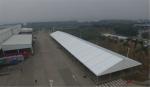 PVC Fabric Temporary Tent Buildings Tear Resistant , Outdoor Storage Tent