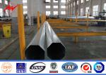 132kv hot dip galvanized electrical power pole for electric line