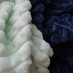 320gsm Soft Plush Coral Fleece Blanket Warm Minky Throw Blankets