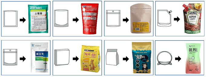 Power Supply 380V Pouch Packaging Machine High Speed Timely Delivery