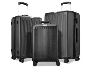Wholesale Travel 3pcs Trolley Luggage Set Pc Unisex Carry On Large Capacity from china suppliers