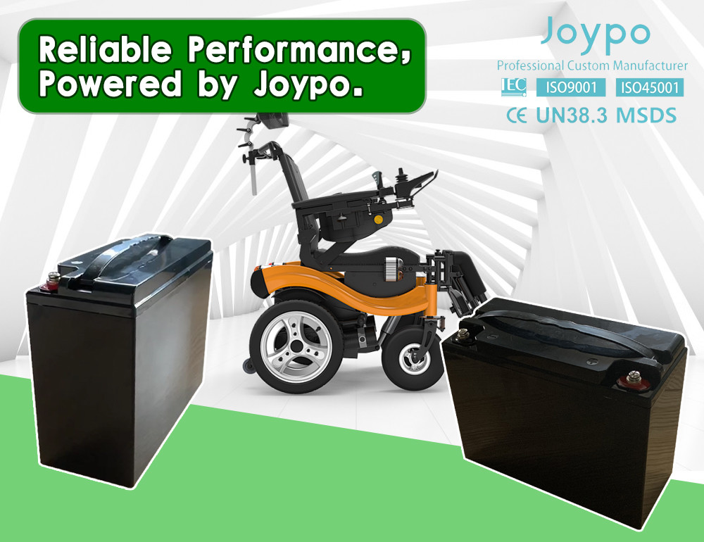Rechargeable 12V 20ah Lithium Ion Battery Pack For Power Mobility Wheelchair