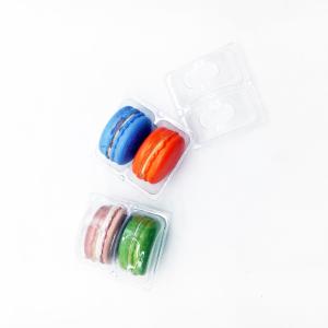 Wholesale 2 cells blister tray macaron cookie candy packaging tray box from china suppliers