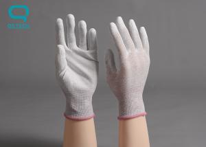 Wholesale Breathable Palm Coated Gloves , ESD Disposable Gloves With Great Flexibility from china suppliers