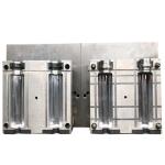 Small Pet Bottle Stretch Blow Molding Machine Customized Voltage 1970x610x1650