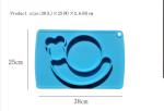 Non Slip Heat Resistant Custom Silicone Molds Baby Kids Suction Table Food Tray