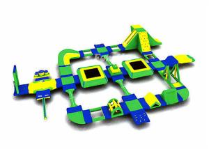 Wholesale 0.9mm PVC Tarpaulins Inflatable Water Park Customized Size Scratch-Proof from china suppliers