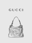 Gucci Blondie Small Tote Bag Luxury Silver White Branded Ladies Handbag