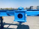 3 Axle 6m 20ft Skeleton Trailer Truck 20ft Skeletal Trailer For Sale