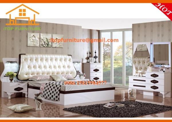 middle east good quality king size hot sale cheap white antique Modular oriental