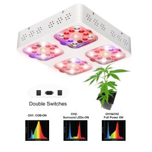 Wholesale Daisy Chain COB LED Grow Light 120W CREE LEDs With PMMA Optics 100-240V AC from china suppliers