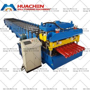 Wholesale Chain Drive Glazed Tile Forming Machine 380v 50Hz 3 Phases from china suppliers
