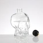 Shandong Yuncheng Whisky Gin Brandy Glass Bottle with Distinctive Shape and