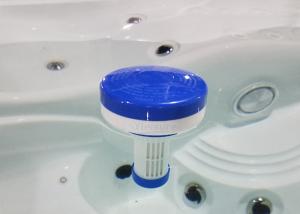Wholesale Floating Spa Hot Tub Dispenser for 1 Inch Bromine or Chlorine Tablets, Premium Adjustable Chemical Floater, 13 Settings from china suppliers