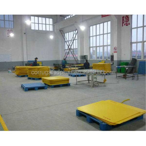Corrugated Polypropylene Separator Sheets Plastic Layer Pads Pallet Dividers for Bottles Beverage Industry